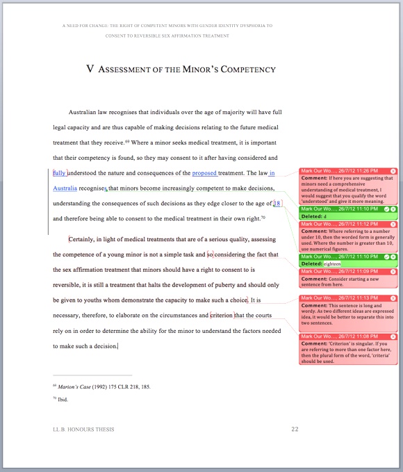 Example of a thesis essay